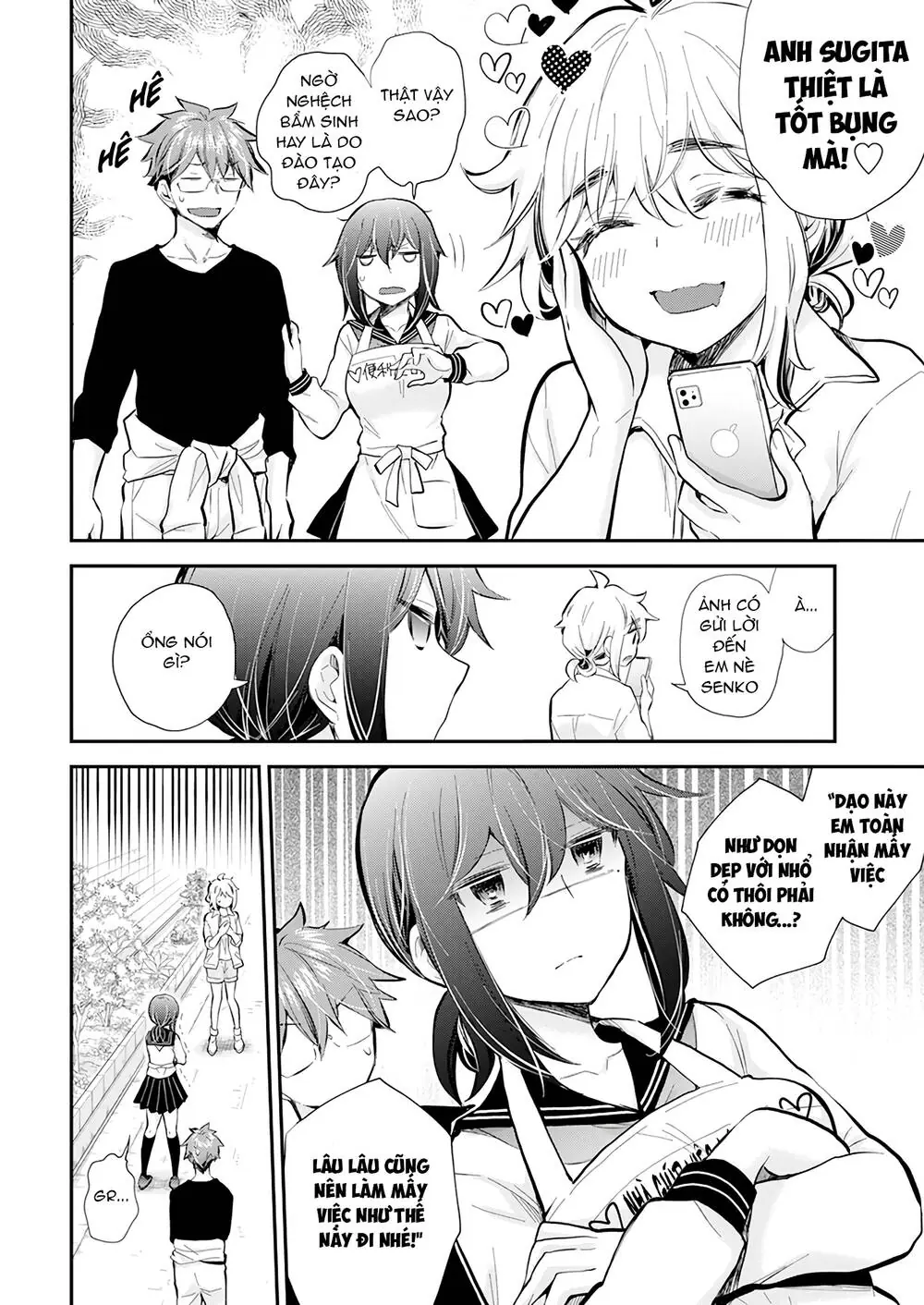 Henjo - Hen Na Joshi Kousei Amaguri Chiko Chapter 115 - Trang 16
