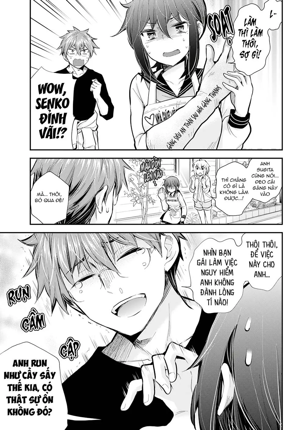 Henjo - Hen Na Joshi Kousei Amaguri Chiko Chapter 115 - Trang 17