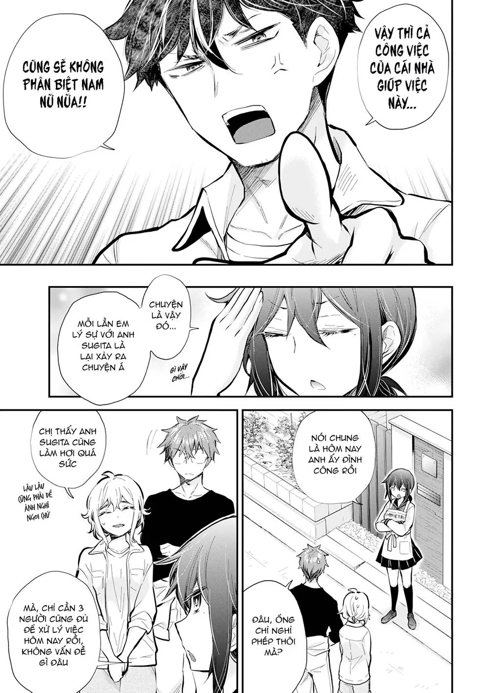 Henjo - Hen Na Joshi Kousei Amaguri Chiko Chapter 115 - Trang 5