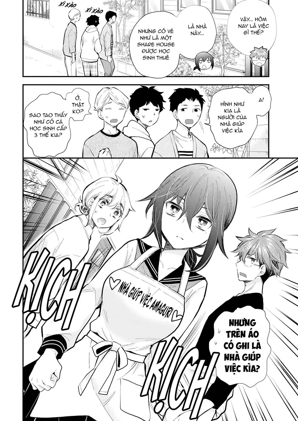 Henjo - Hen Na Joshi Kousei Amaguri Chiko Chapter 115 - Trang 6