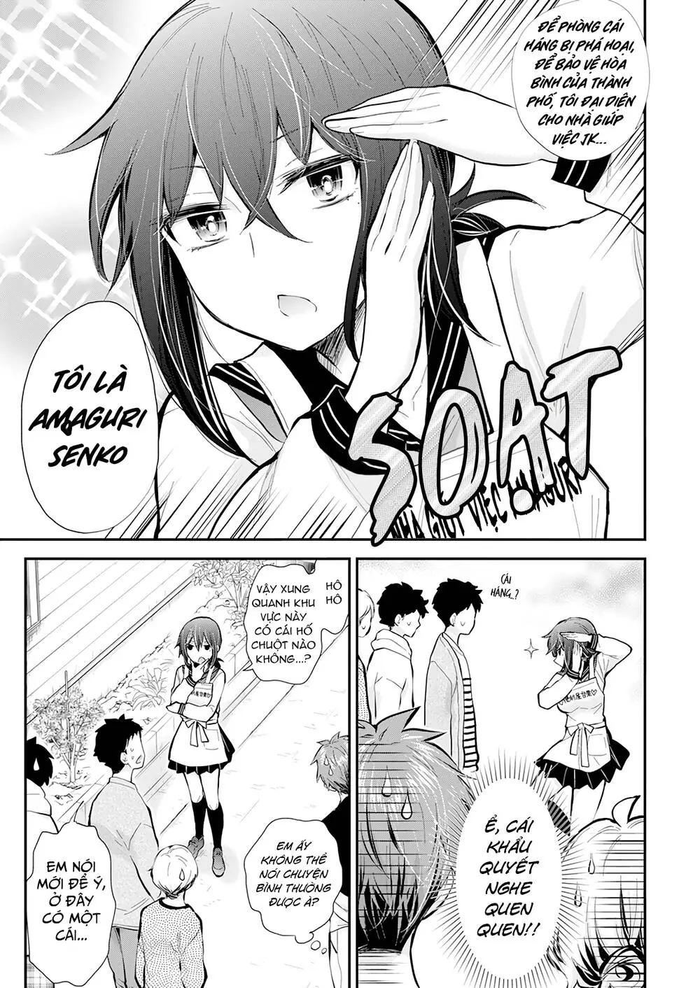 Henjo - Hen Na Joshi Kousei Amaguri Chiko Chapter 115 - Trang 7