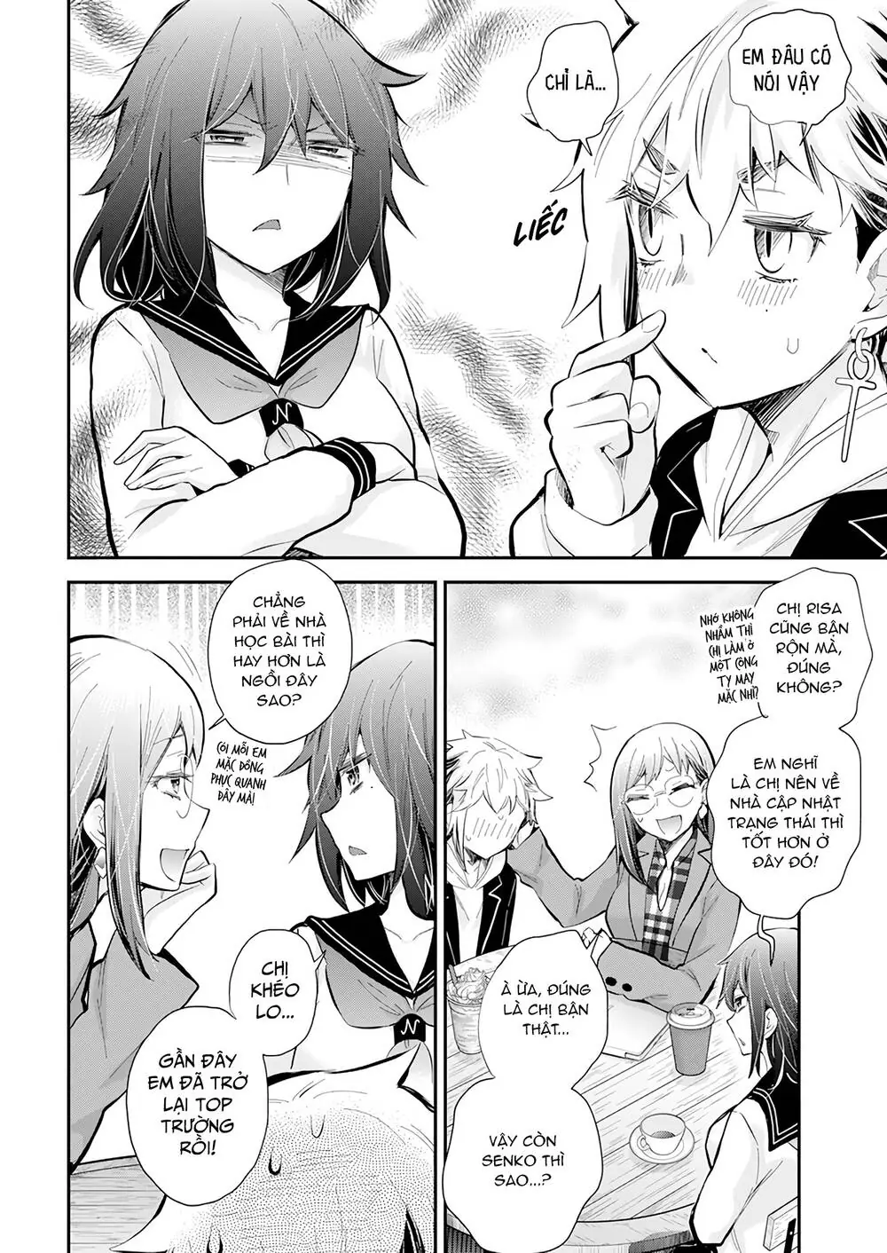 Henjo - Hen Na Joshi Kousei Amaguri Chiko Chapter 116 - Trang 15