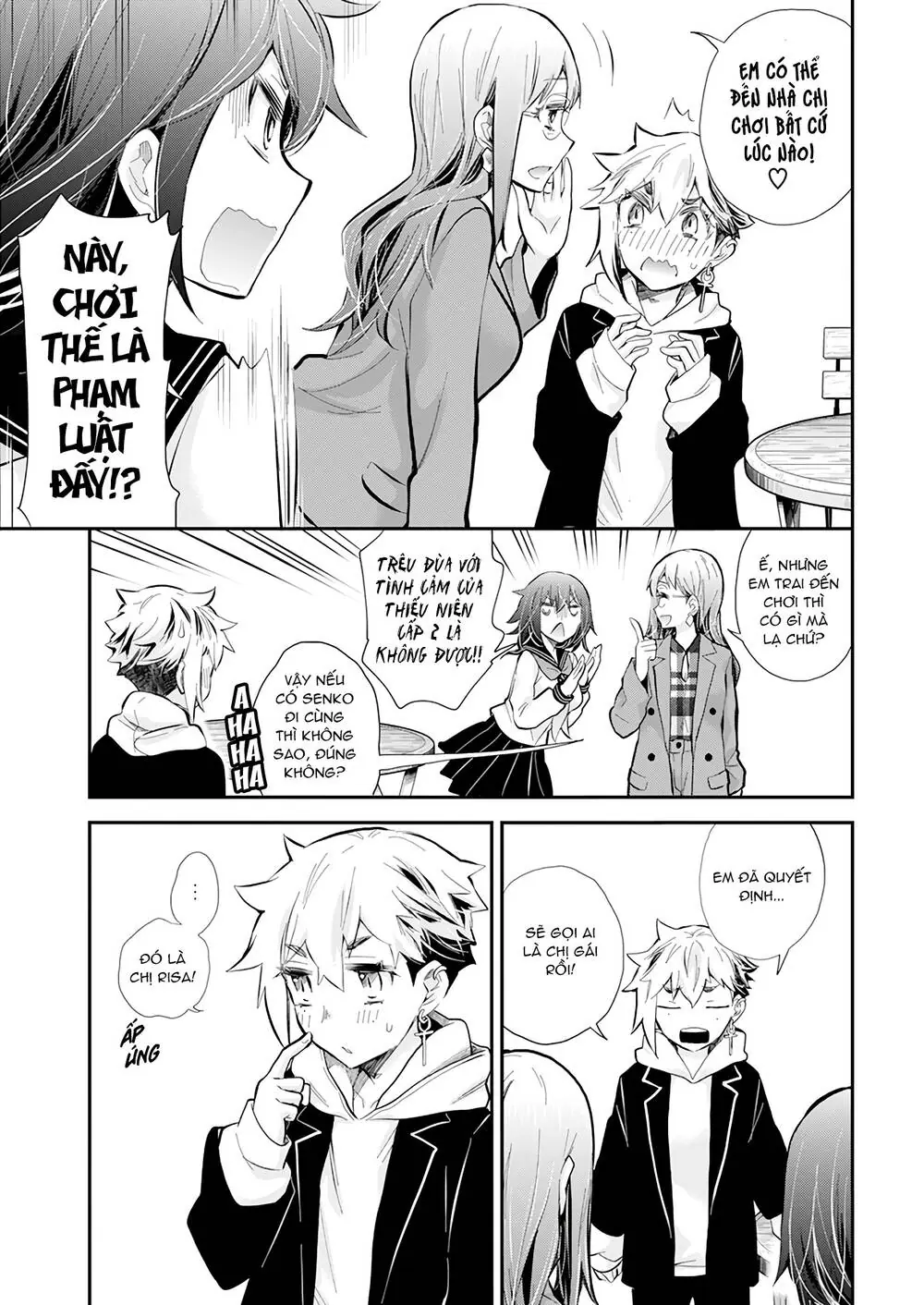 Henjo - Hen Na Joshi Kousei Amaguri Chiko Chapter 116 - Trang 18