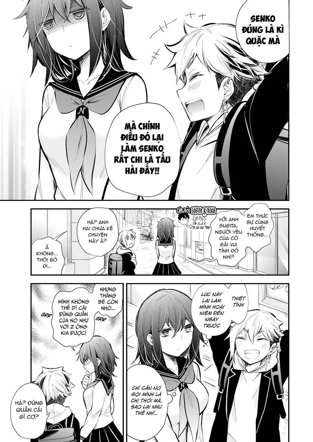 Henjo - Hen Na Joshi Kousei Amaguri Chiko Chapter 116 - Trang 6