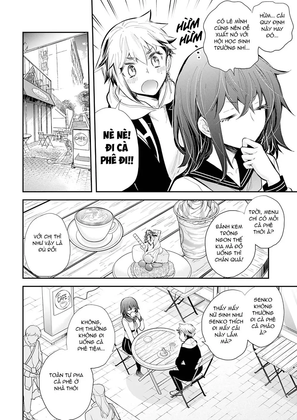 Henjo - Hen Na Joshi Kousei Amaguri Chiko Chapter 116 - Trang 9