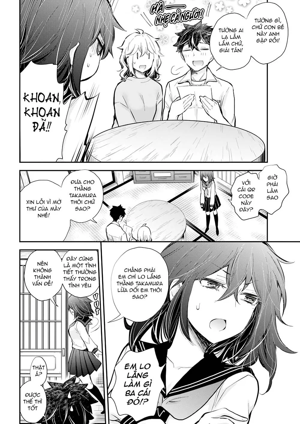 Henjo - Hen Na Joshi Kousei Amaguri Chiko Chapter 117 - Trang 12