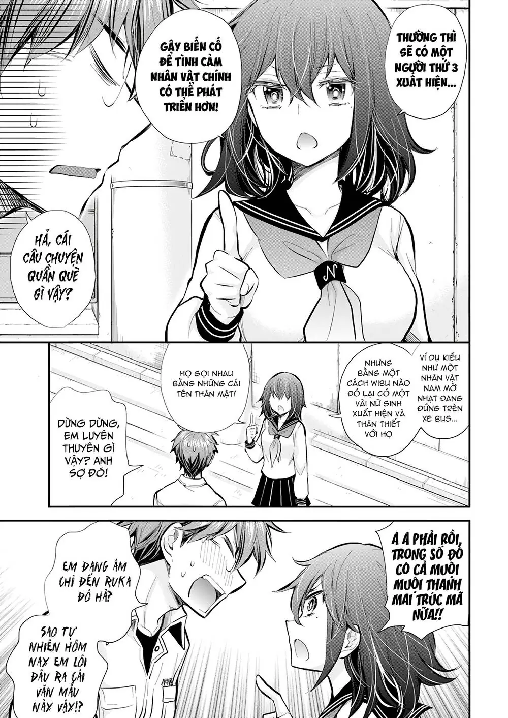 Henjo - Hen Na Joshi Kousei Amaguri Chiko Chapter 117 - Trang 5