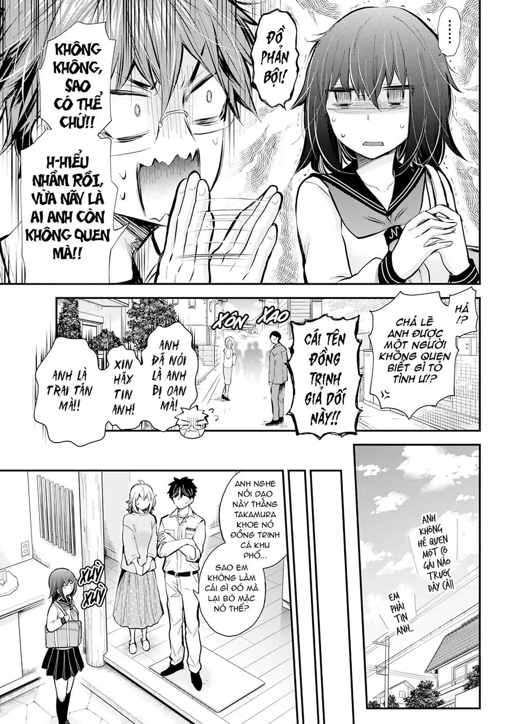 Henjo - Hen Na Joshi Kousei Amaguri Chiko Chapter 117 - Trang 9