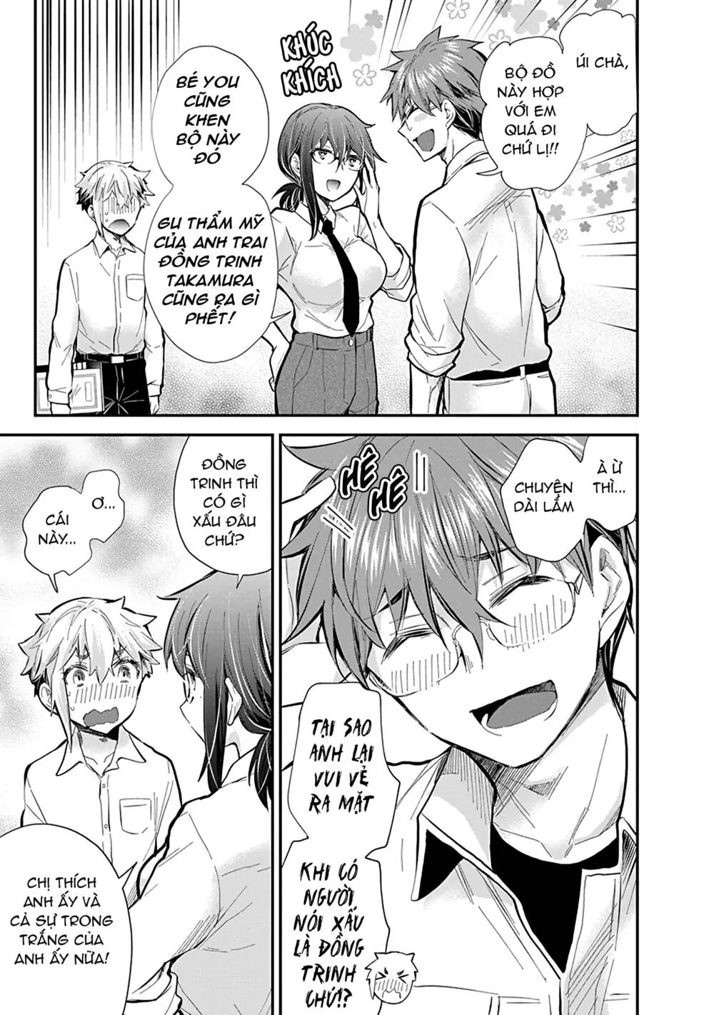 Henjo - Hen Na Joshi Kousei Amaguri Chiko Chapter 118 - Trang 17