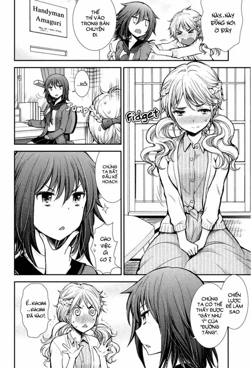 Henjo - Hen Na Joshi Kousei Amaguri Chiko Chapter 12 - Trang 10