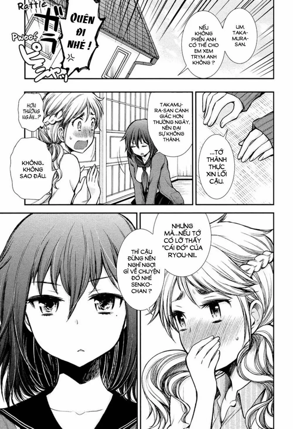 Henjo - Hen Na Joshi Kousei Amaguri Chiko Chapter 12 - Trang 19