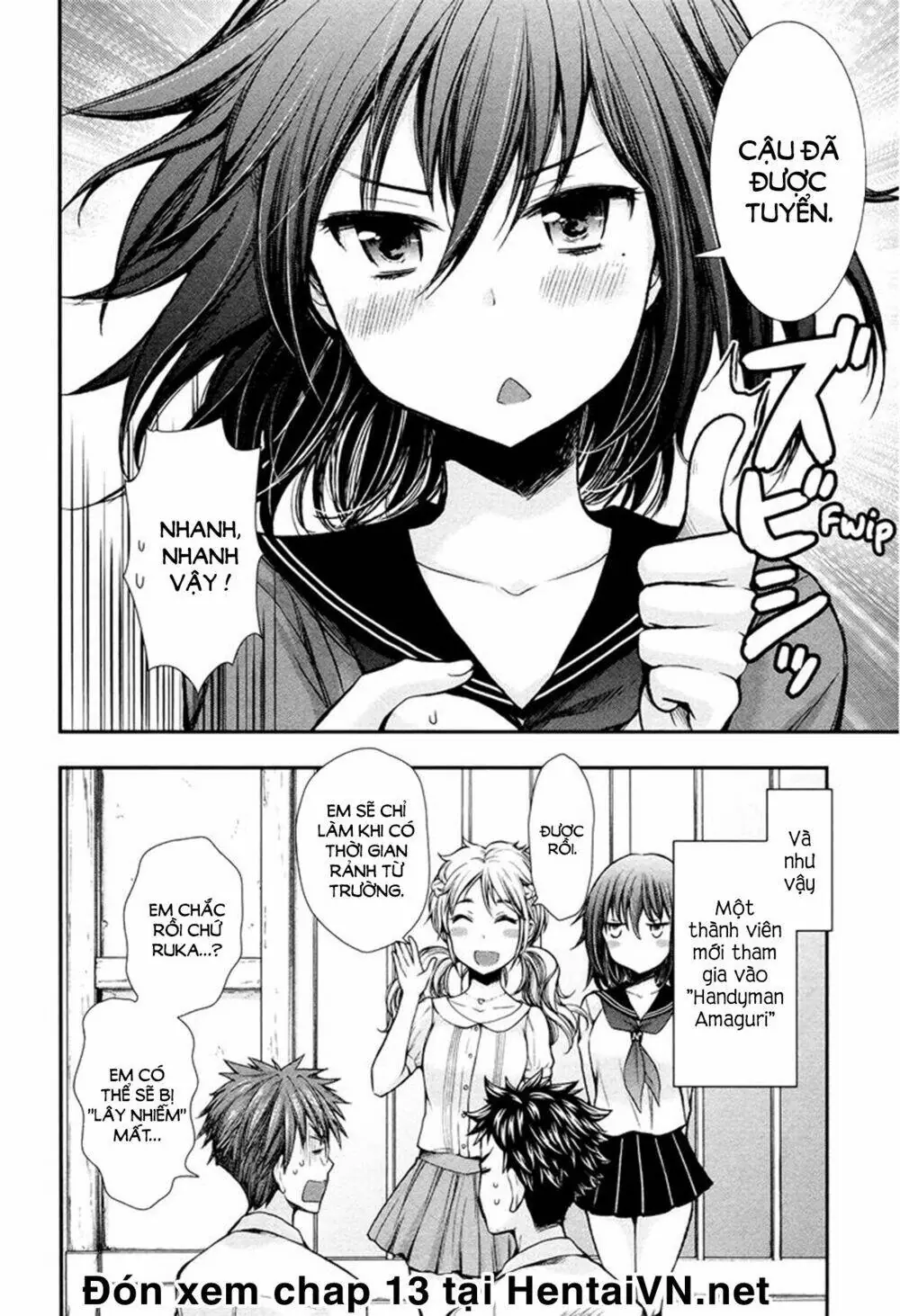 Henjo - Hen Na Joshi Kousei Amaguri Chiko Chapter 12 - Trang 26