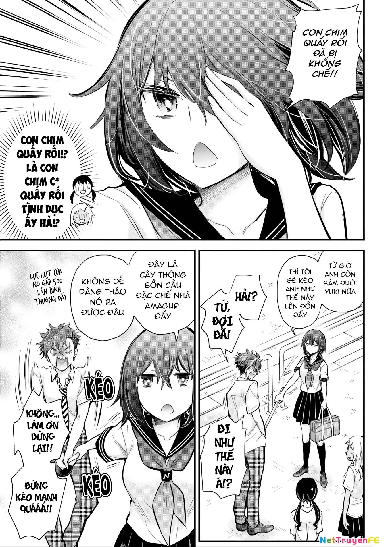 Henjo - Hen Na Joshi Kousei Amaguri Chiko Chapter 123 - Trang 12