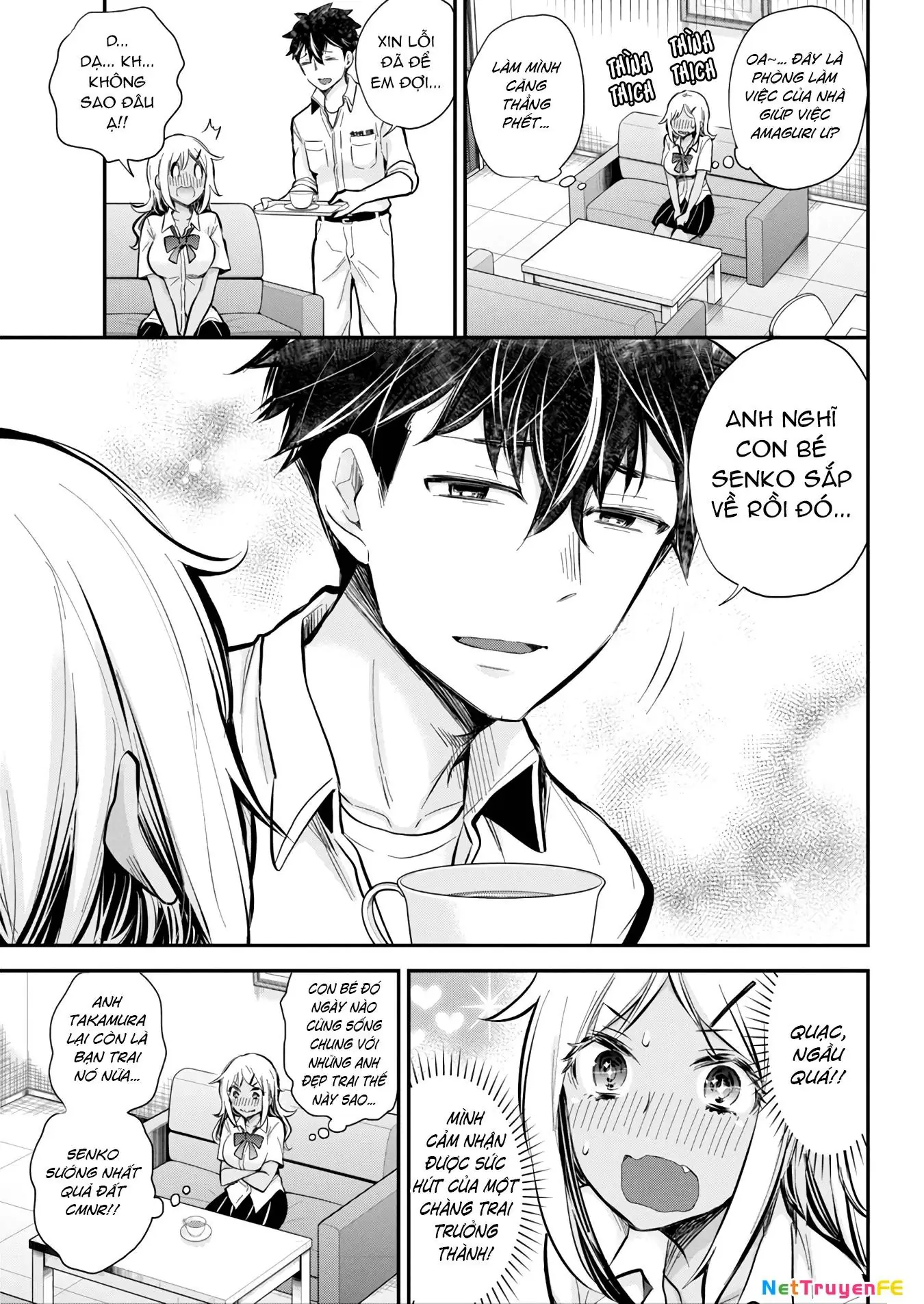 Henjo - Hen Na Joshi Kousei Amaguri Chiko Chapter 123 - Trang 16