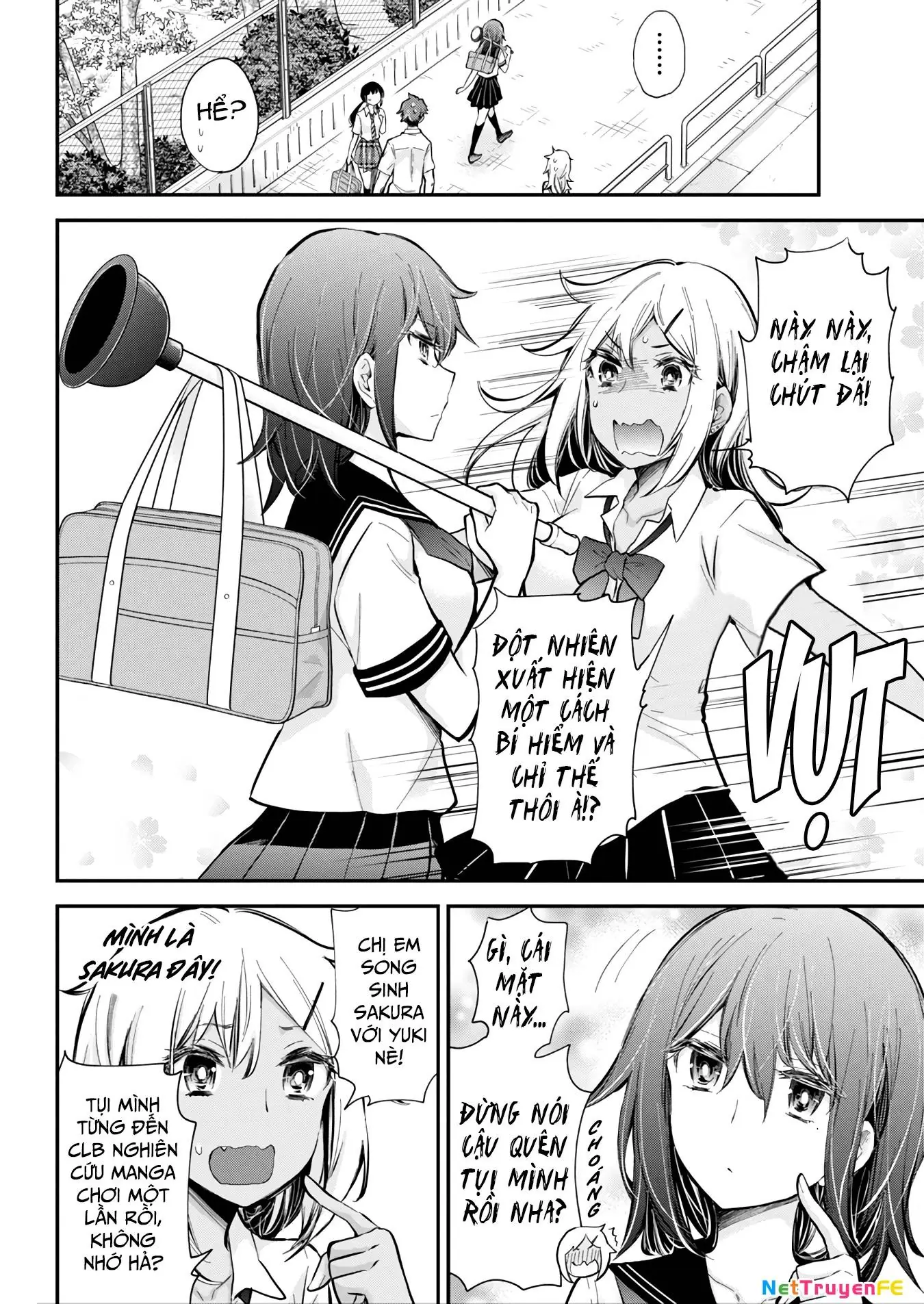 Henjo - Hen Na Joshi Kousei Amaguri Chiko Chapter 123 - Trang 7
