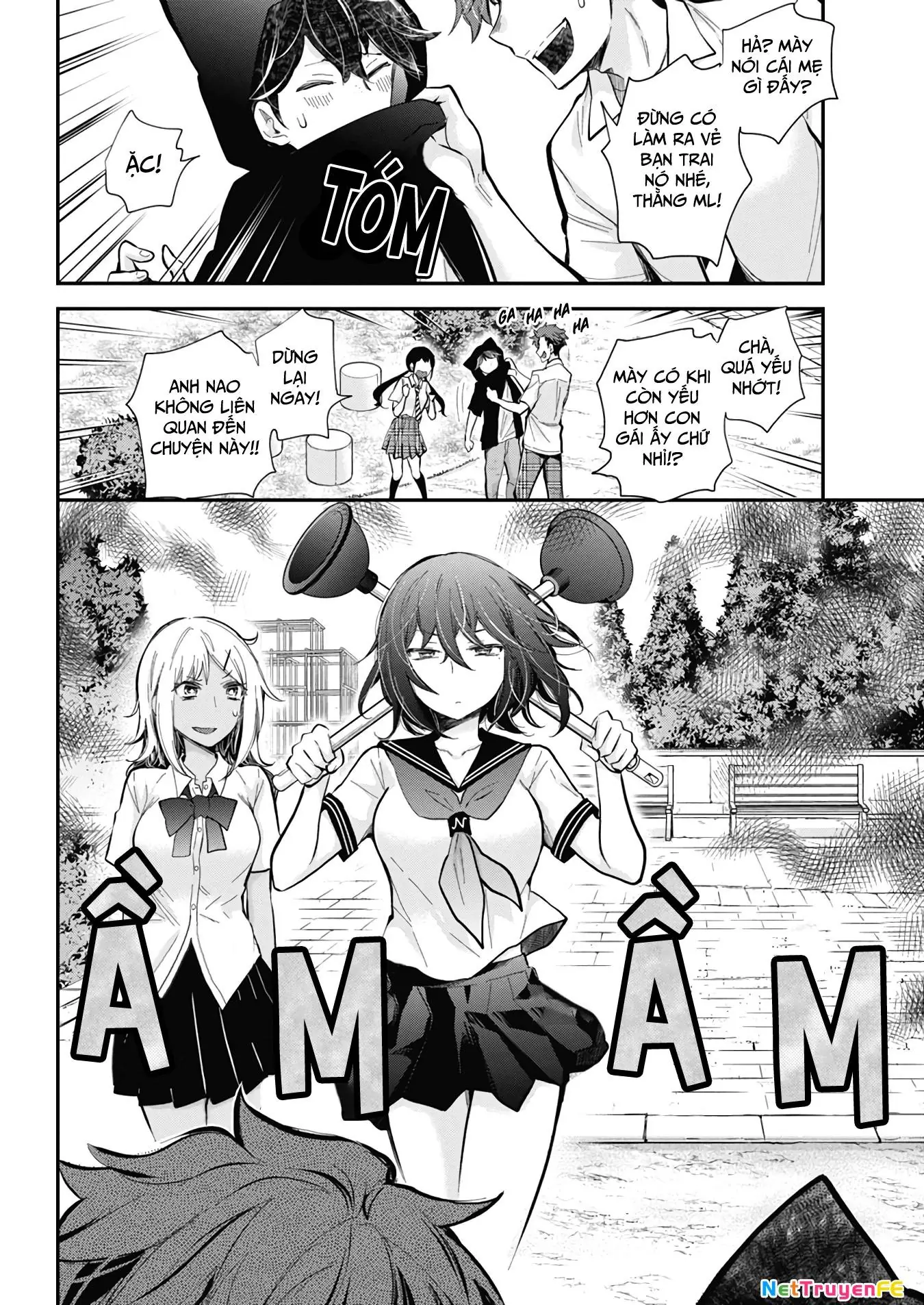 Henjo - Hen Na Joshi Kousei Amaguri Chiko Chapter 124 - Trang 17