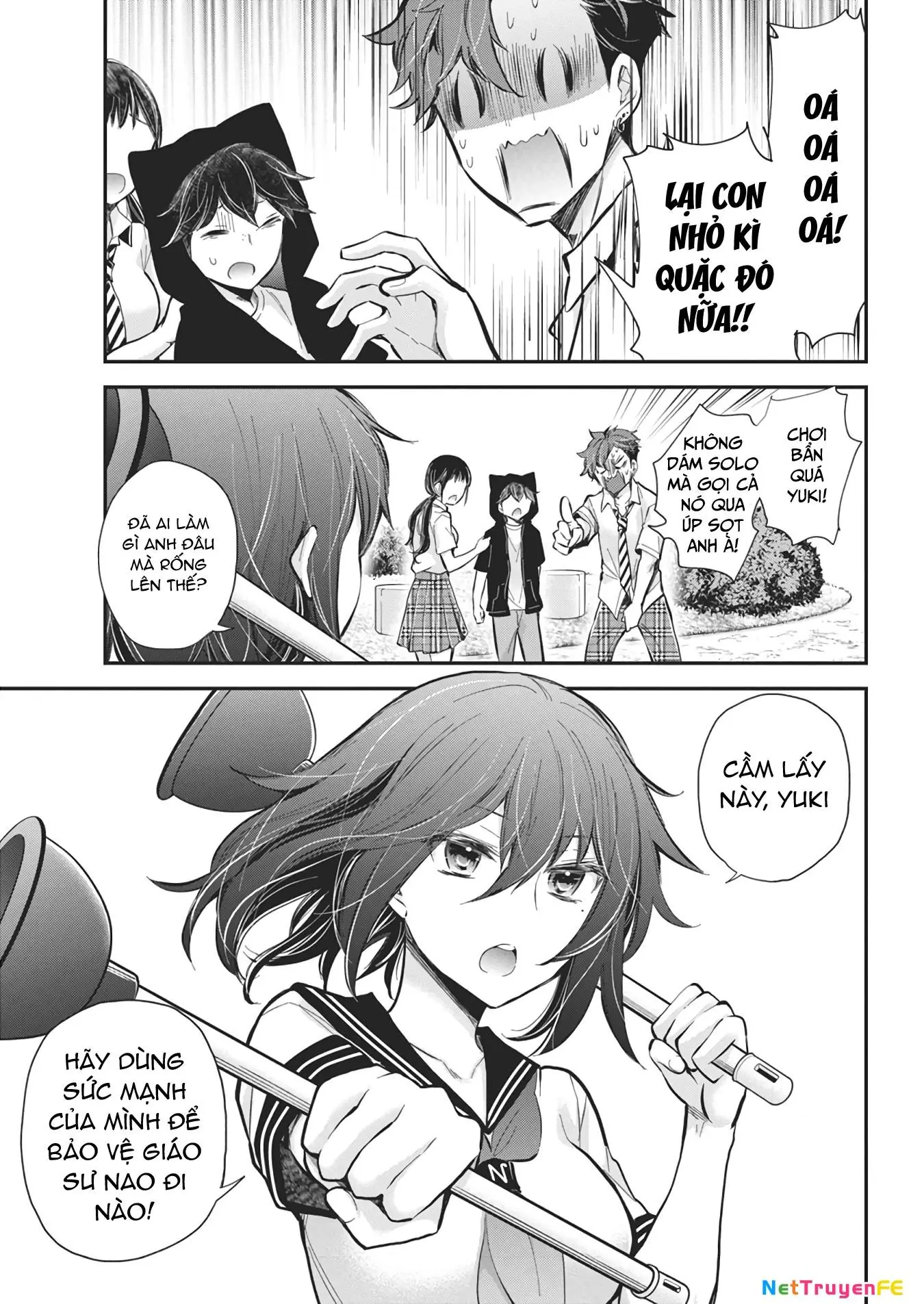 Henjo - Hen Na Joshi Kousei Amaguri Chiko Chapter 124 - Trang 18