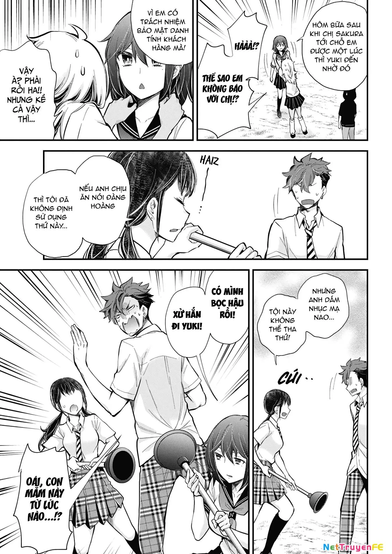 Henjo - Hen Na Joshi Kousei Amaguri Chiko Chapter 124 - Trang 20