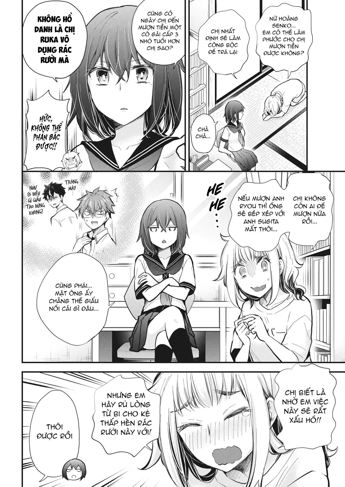 Henjo - Hen Na Joshi Kousei Amaguri Chiko Chapter 125 - Trang 7