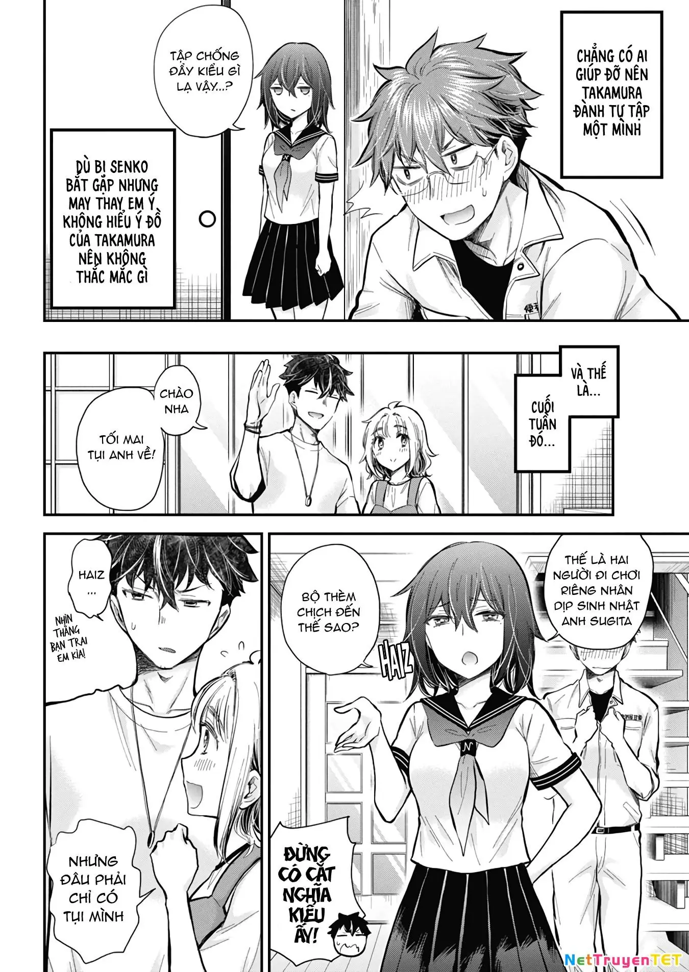 Henjo - Hen Na Joshi Kousei Amaguri Chiko Chapter 127 - Trang 12
