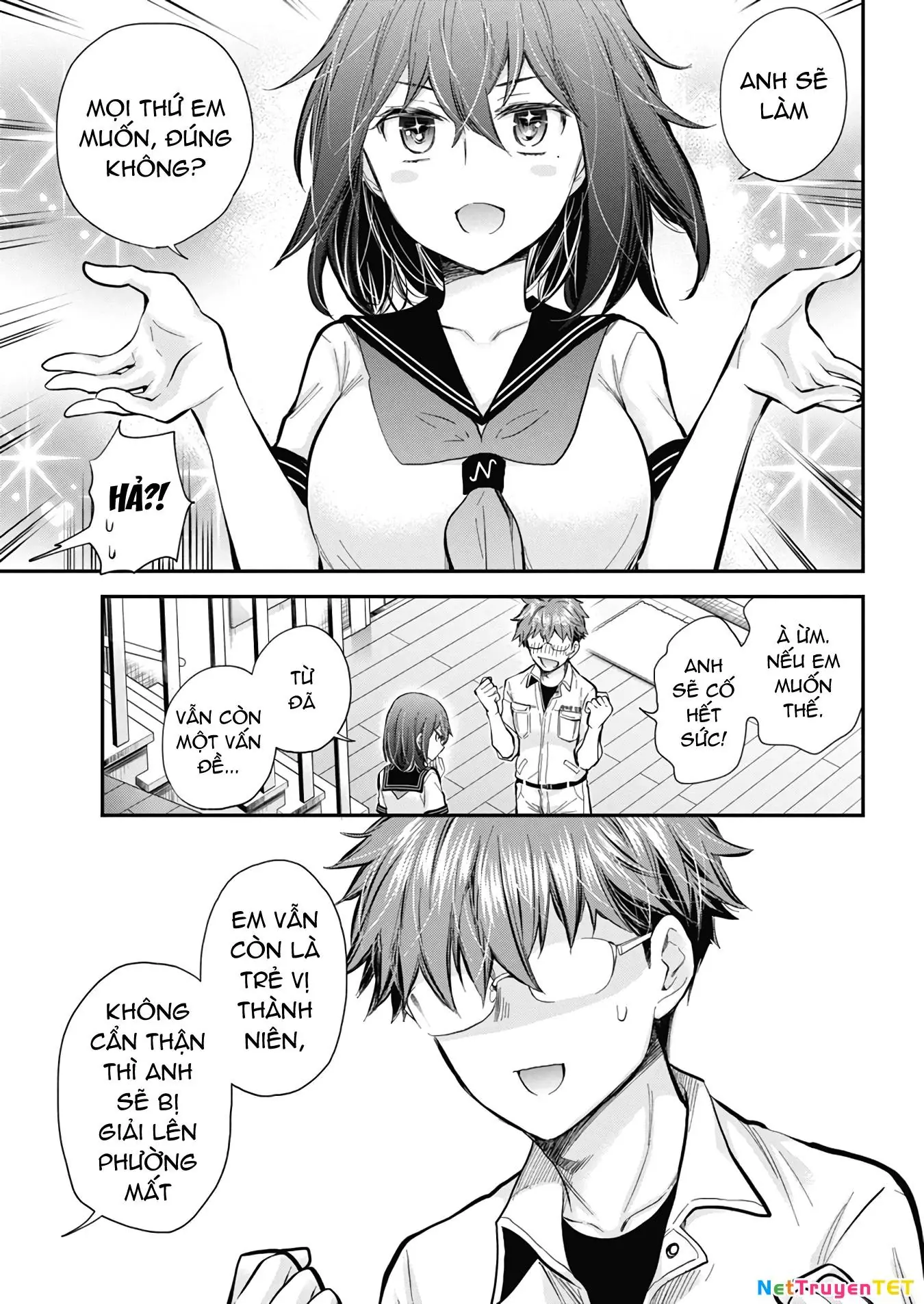 Henjo - Hen Na Joshi Kousei Amaguri Chiko Chapter 127 - Trang 17
