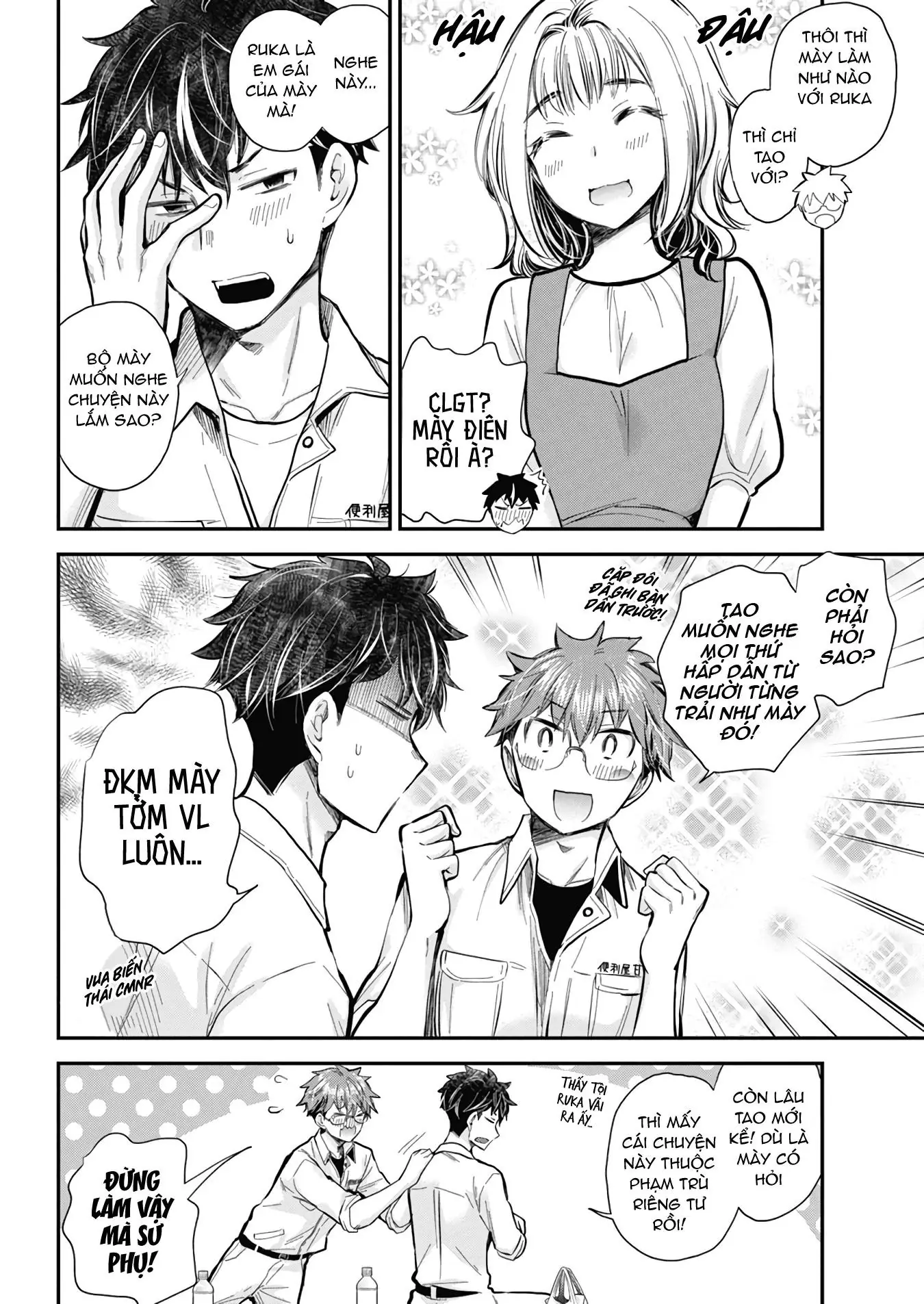 Henjo - Hen Na Joshi Kousei Amaguri Chiko Chapter 127 - Trang 8