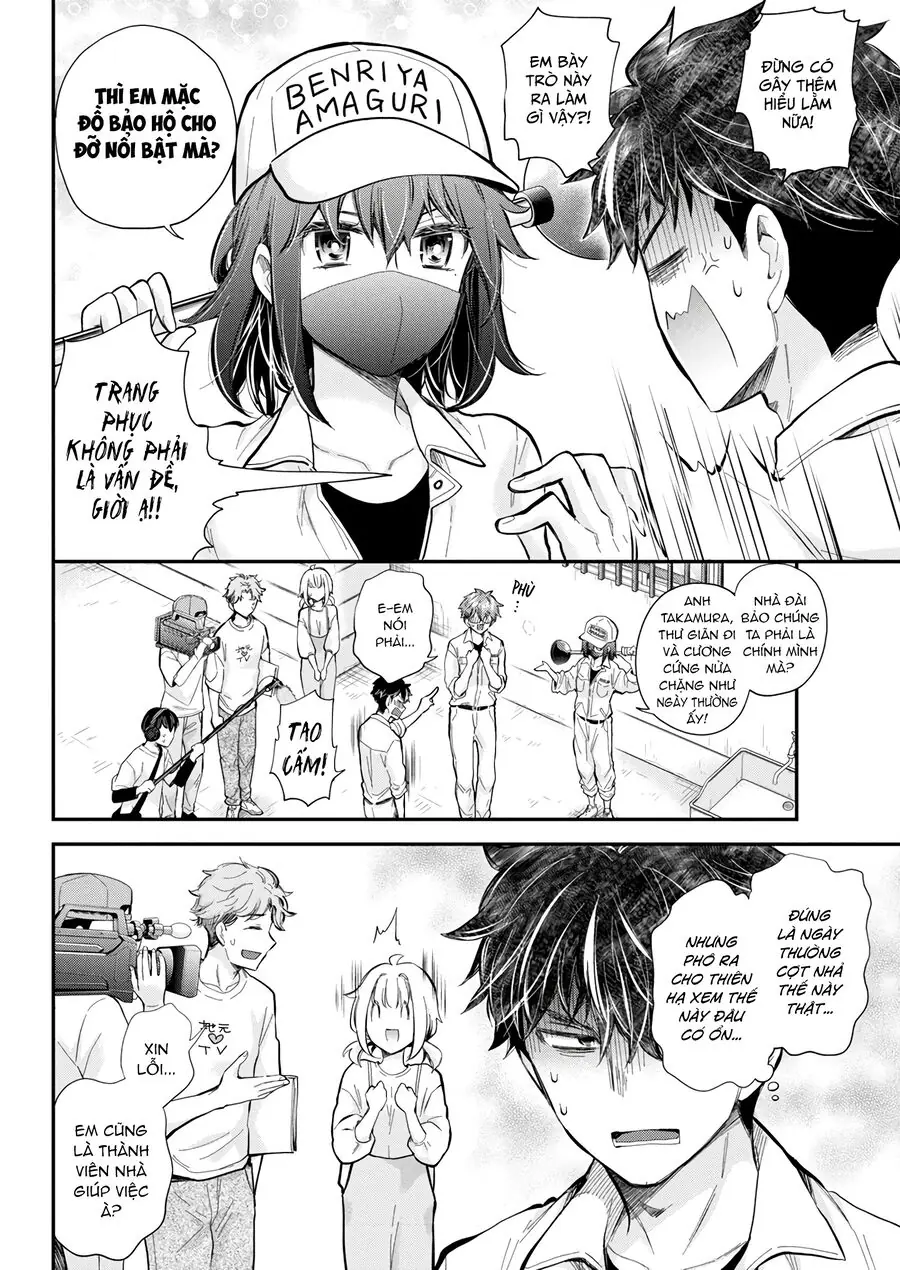 Henjo - Hen Na Joshi Kousei Amaguri Chiko Chapter 129 - Trang 12