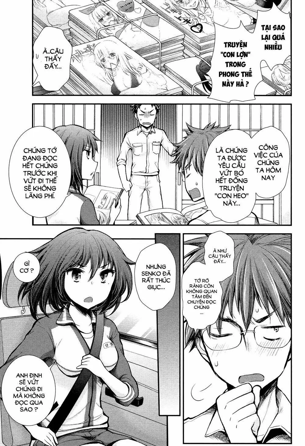 Henjo - Hen Na Joshi Kousei Amaguri Chiko Chapter 13 - Trang 4