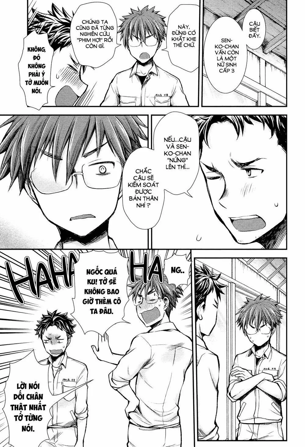 Henjo - Hen Na Joshi Kousei Amaguri Chiko Chapter 13 - Trang 8