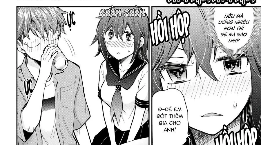 Henjo - Hen Na Joshi Kousei Amaguri Chiko Chapter 130 - Trang 34