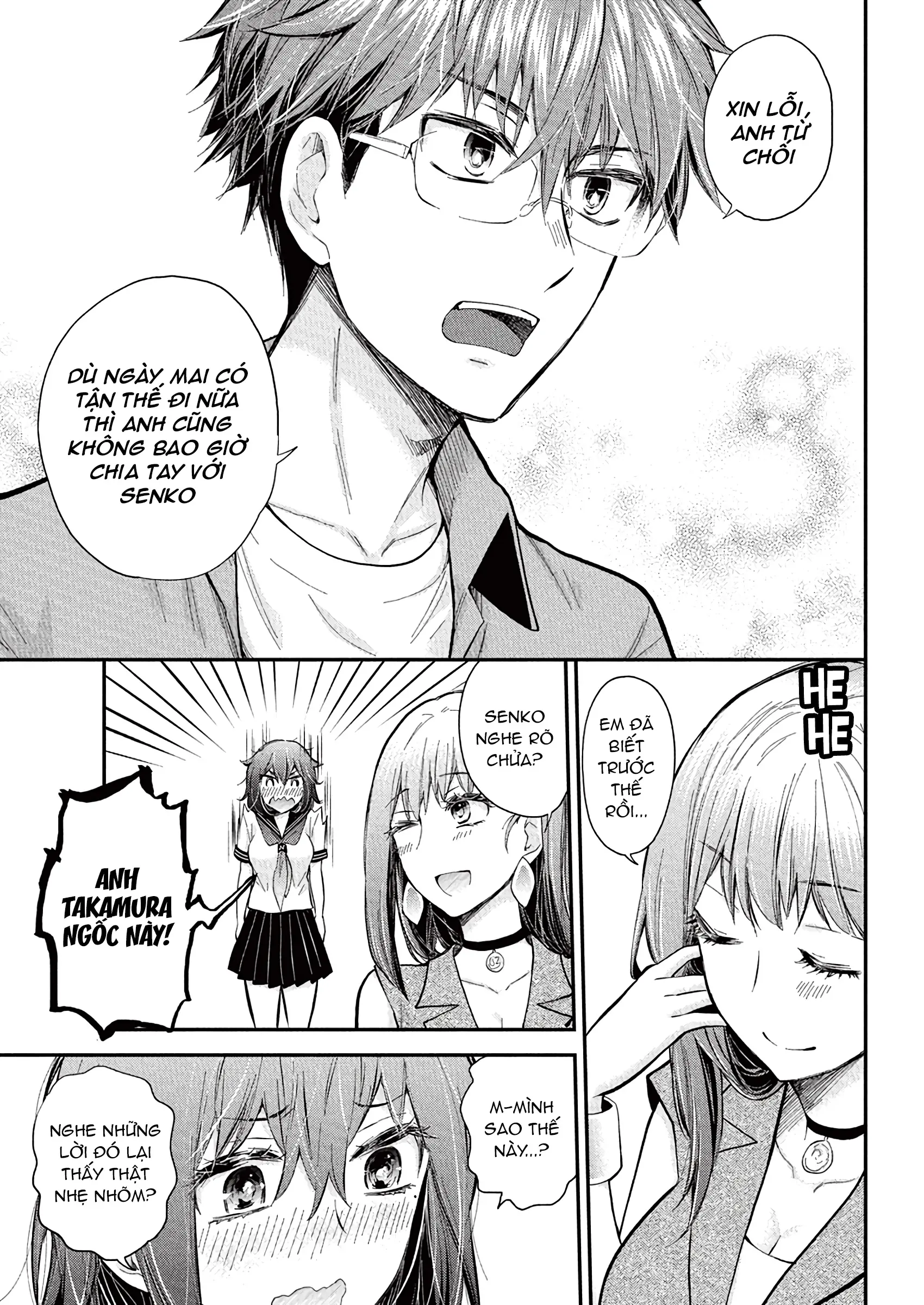 Henjo - Hen Na Joshi Kousei Amaguri Chiko Chapter 131 - Trang 15