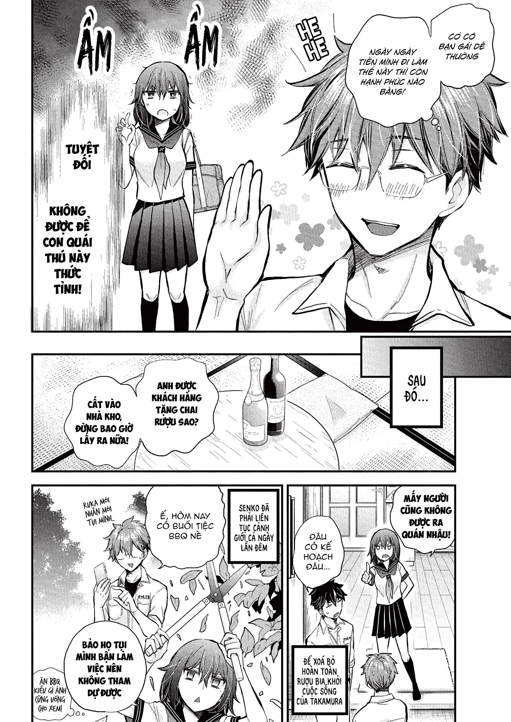 Henjo - Hen Na Joshi Kousei Amaguri Chiko Chapter 131 - Trang 4