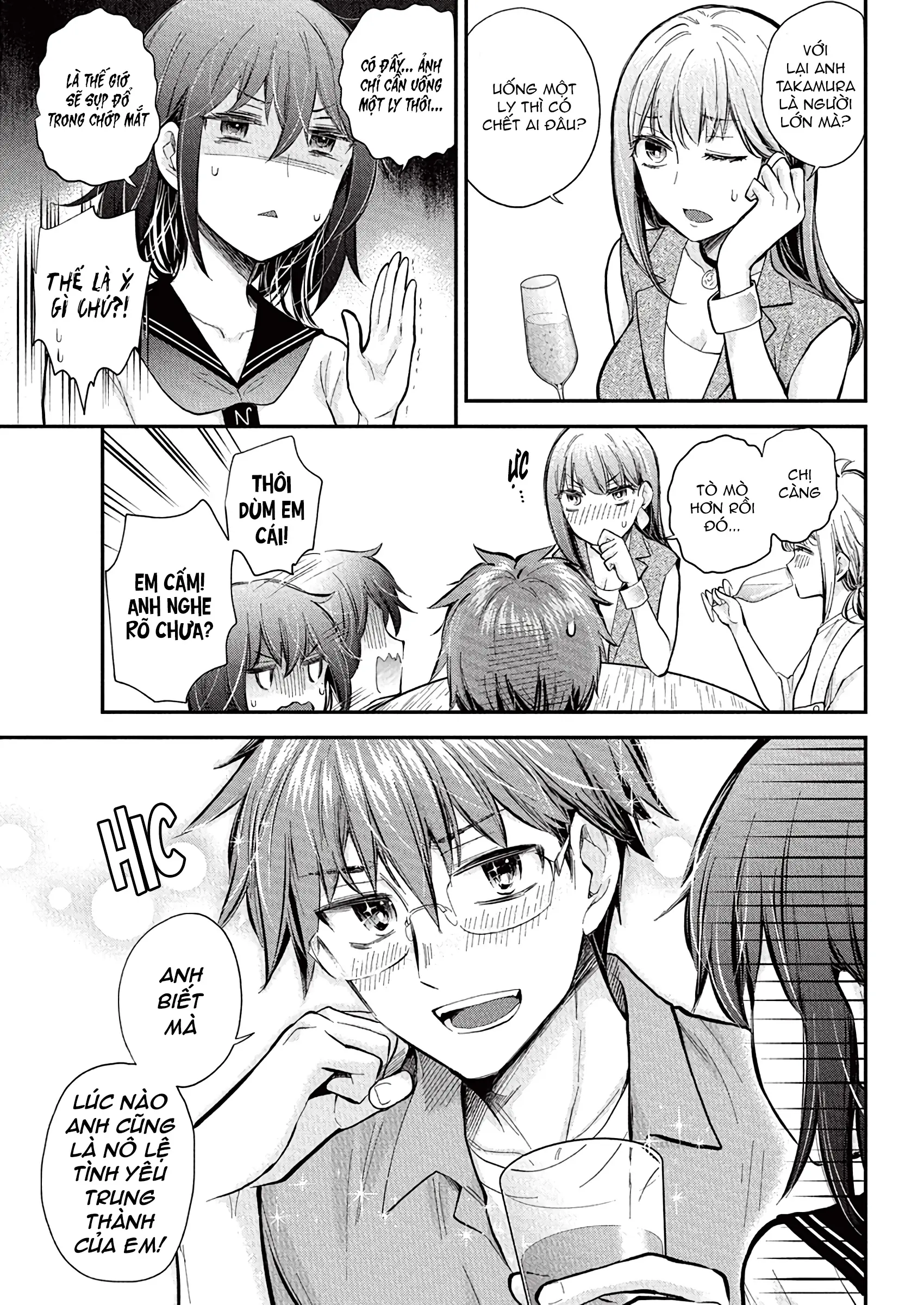 Henjo - Hen Na Joshi Kousei Amaguri Chiko Chapter 131 - Trang 9