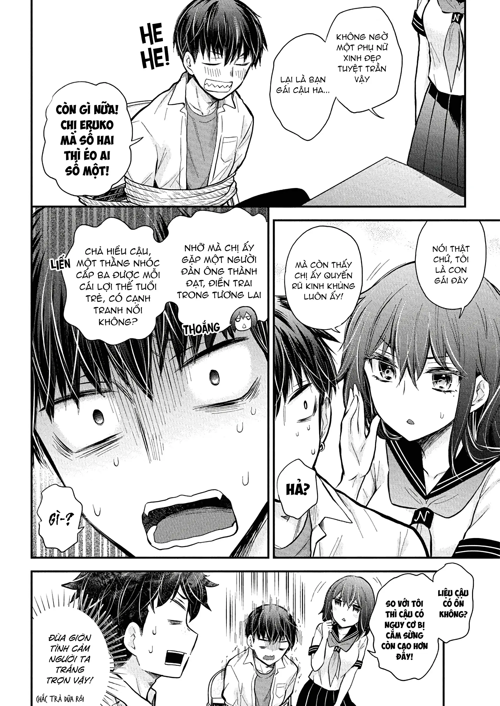 Henjo - Hen Na Joshi Kousei Amaguri Chiko Chapter 132 - Trang 15