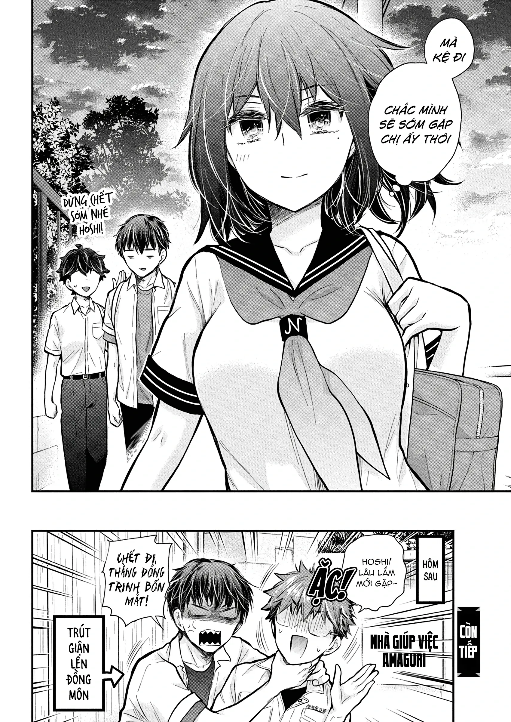 Henjo - Hen Na Joshi Kousei Amaguri Chiko Chapter 132 - Trang 21
