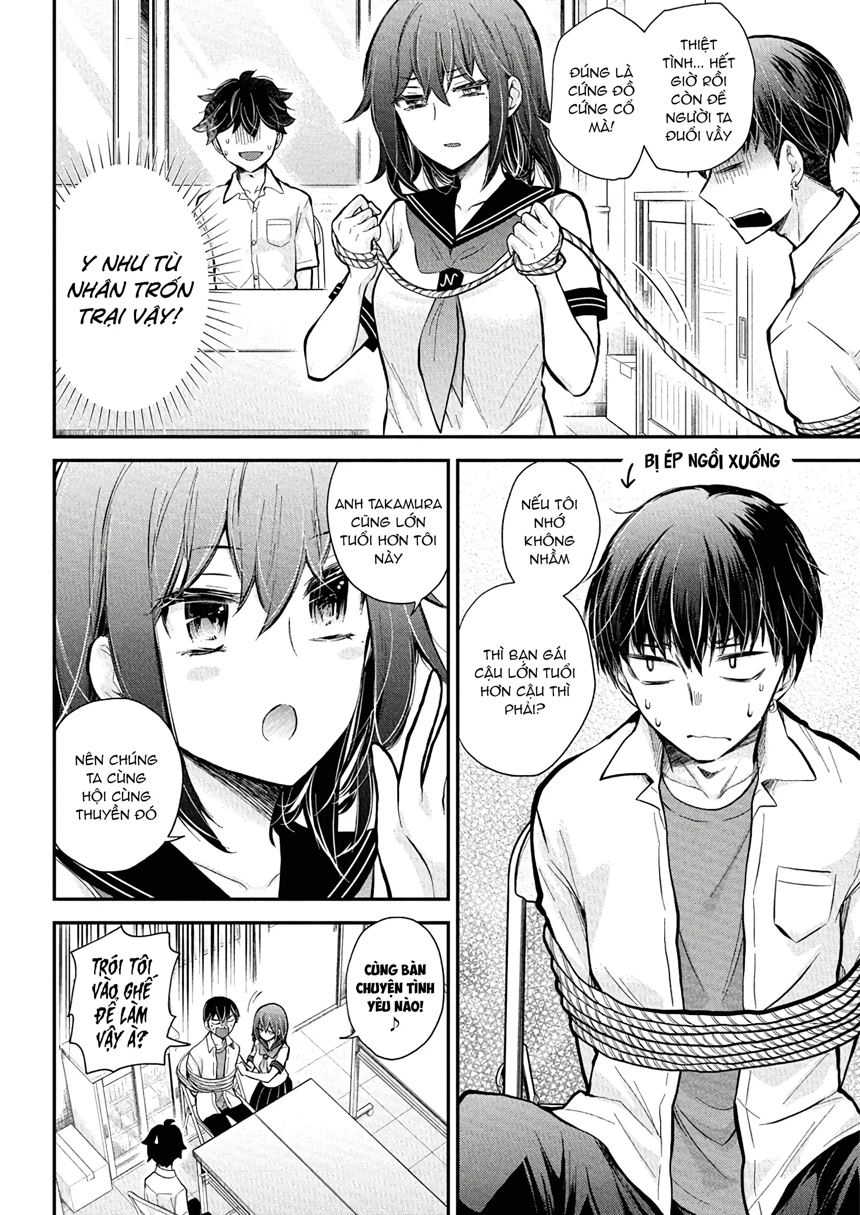 Henjo - Hen Na Joshi Kousei Amaguri Chiko Chapter 132 - Trang 7