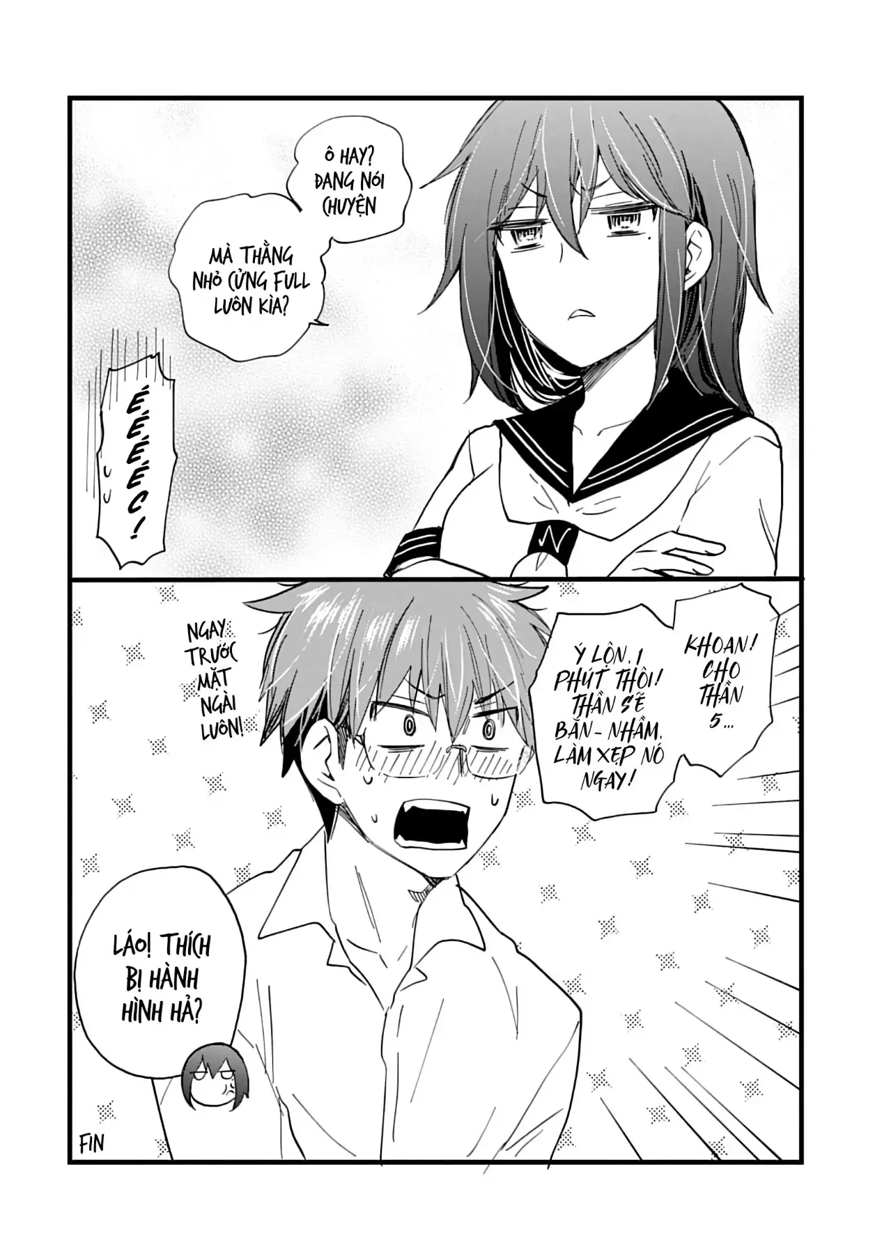 Henjo - Hen Na Joshi Kousei Amaguri Chiko Chapter 133.5 - Trang 15