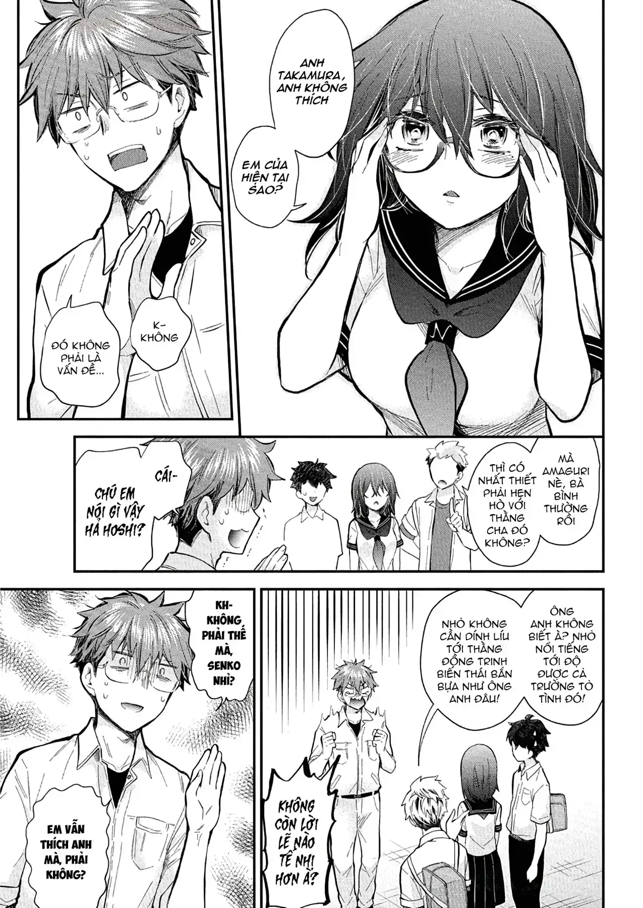 Henjo - Hen Na Joshi Kousei Amaguri Chiko Chapter 134 - Trang 15