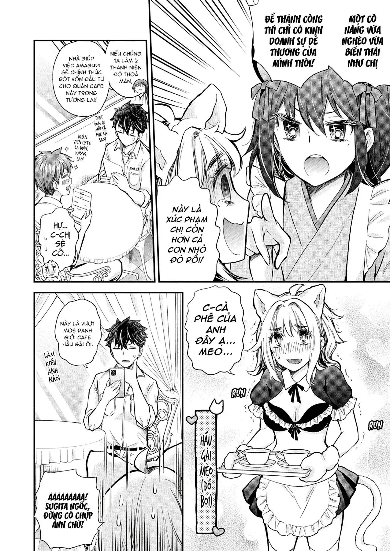 Henjo - Hen Na Joshi Kousei Amaguri Chiko Chapter 135 - Trang 14