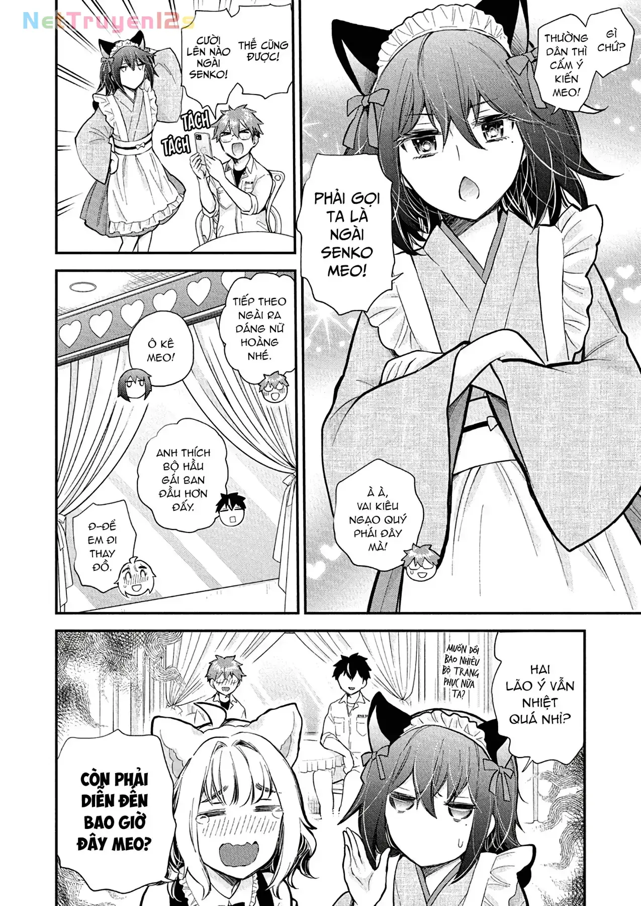 Henjo - Hen Na Joshi Kousei Amaguri Chiko Chapter 135 - Trang 16