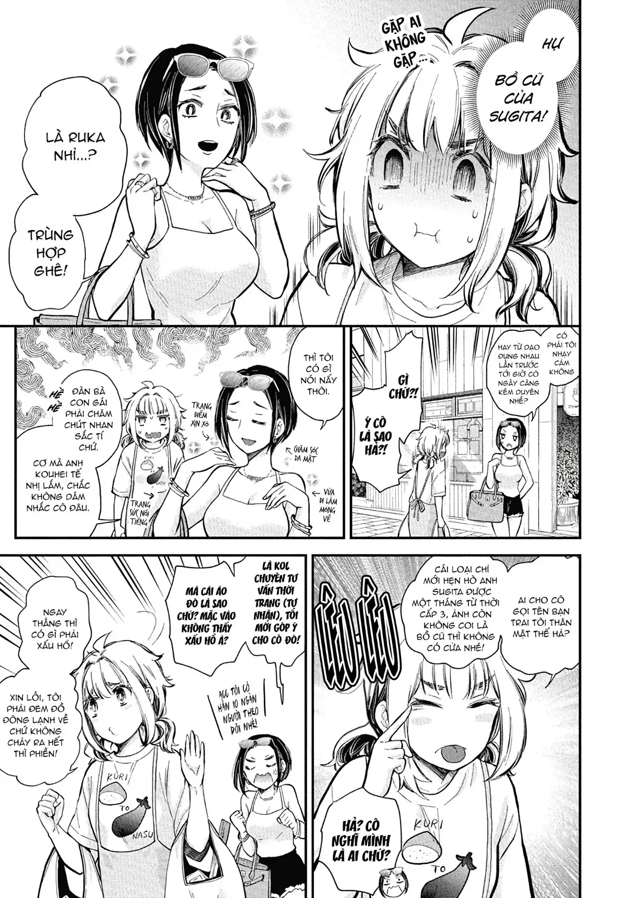 Henjo - Hen Na Joshi Kousei Amaguri Chiko Chapter 135 - Trang 5