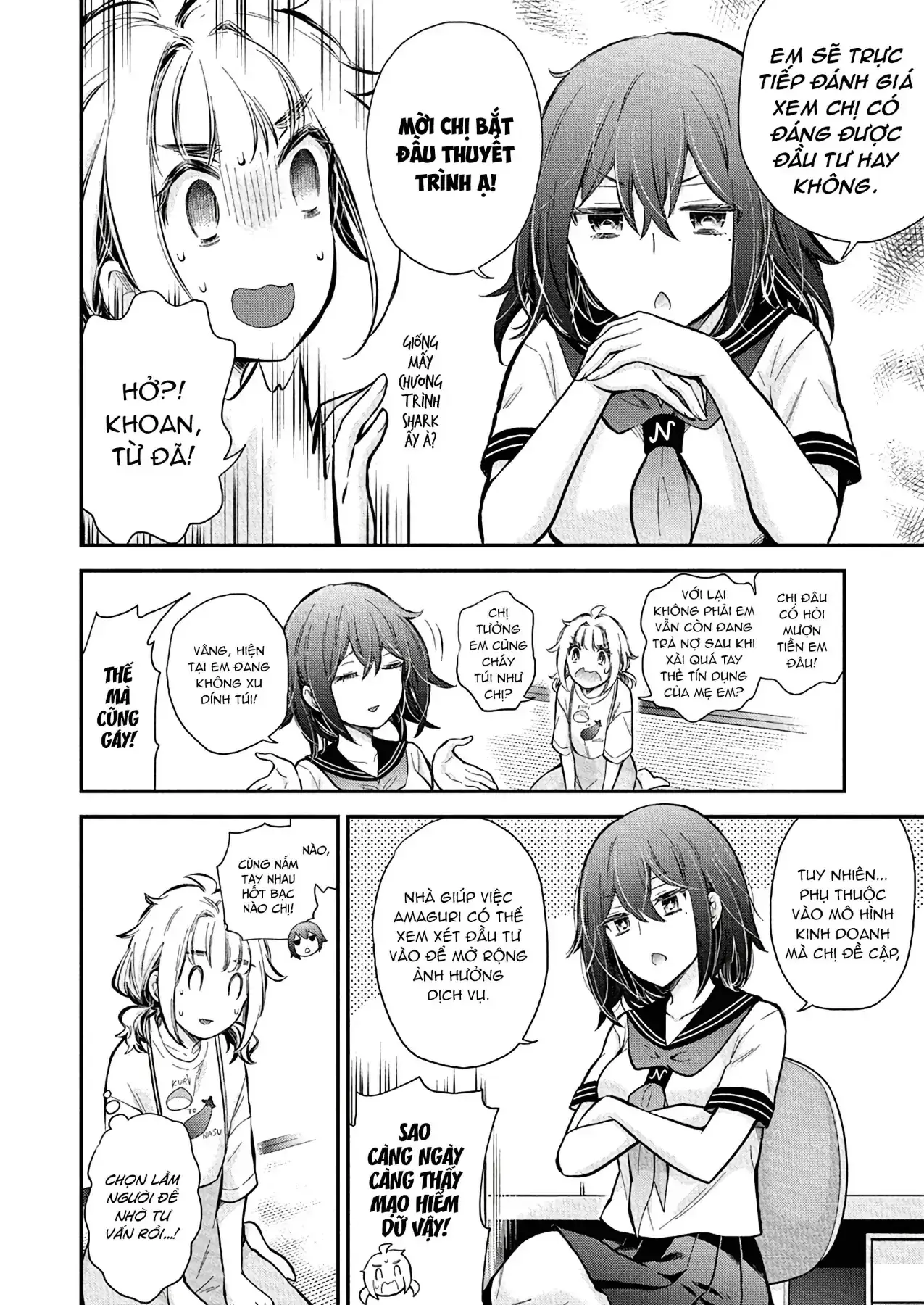 Henjo - Hen Na Joshi Kousei Amaguri Chiko Chapter 135 - Trang 8