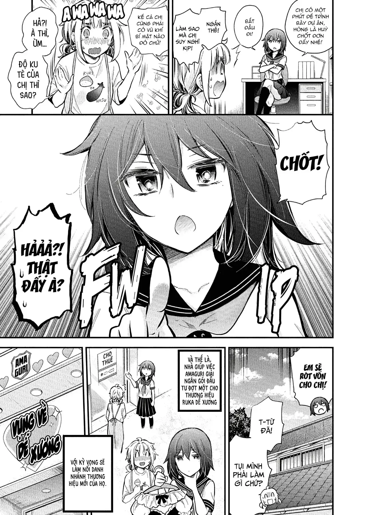 Henjo - Hen Na Joshi Kousei Amaguri Chiko Chapter 135 - Trang 9