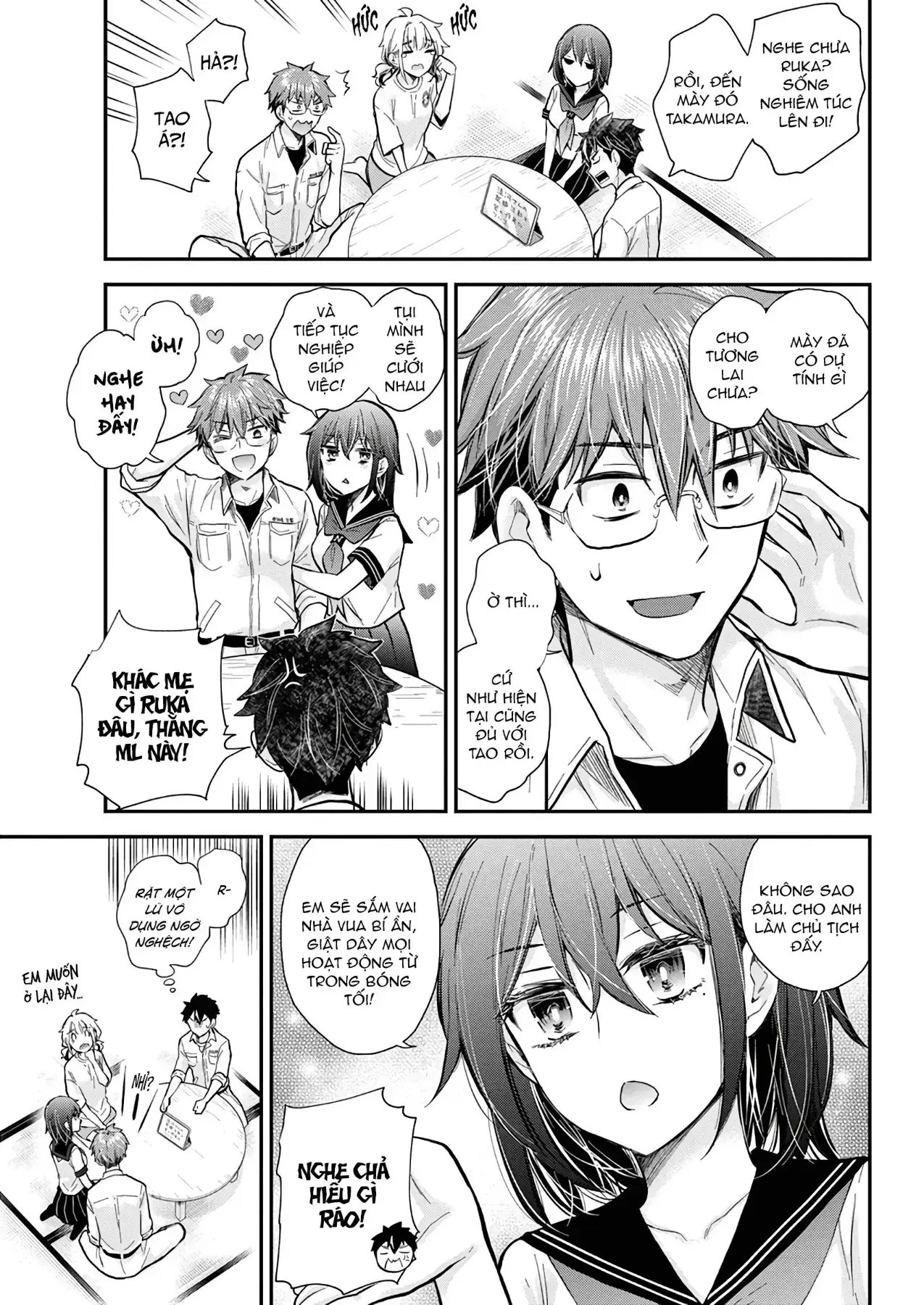 Henjo - Hen Na Joshi Kousei Amaguri Chiko Chapter 138 - Trang 13