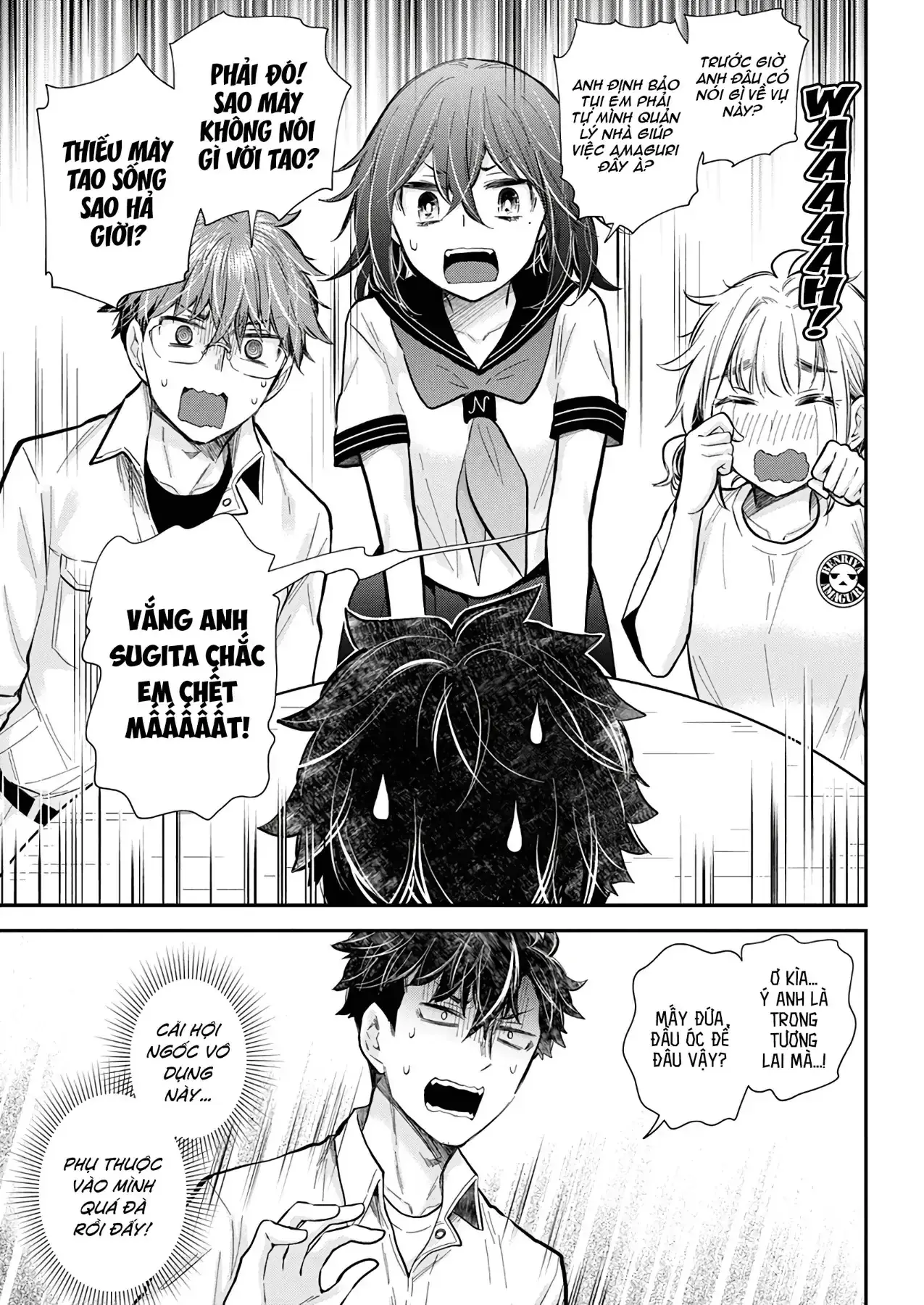 Henjo - Hen Na Joshi Kousei Amaguri Chiko Chapter 138 - Trang 15