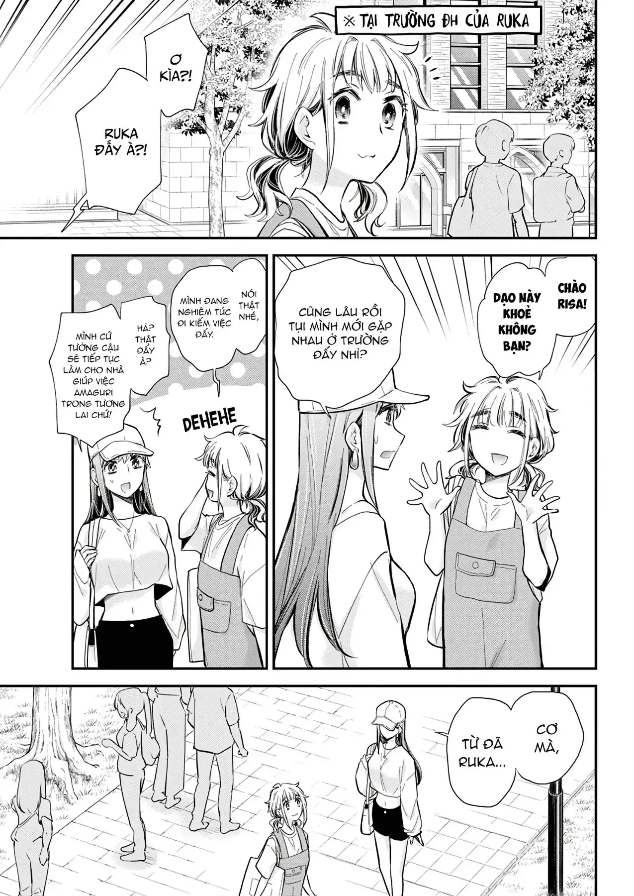 Henjo - Hen Na Joshi Kousei Amaguri Chiko Chapter 138 - Trang 21