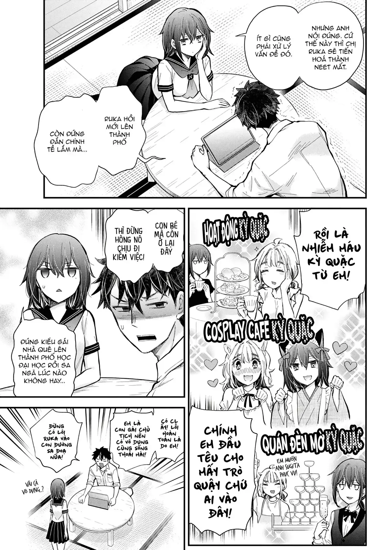 Henjo - Hen Na Joshi Kousei Amaguri Chiko Chapter 138 - Trang 9