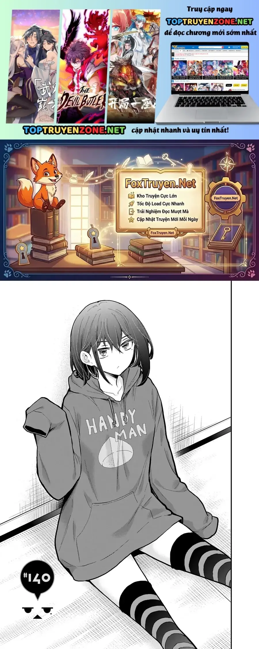 Henjo - Hen Na Joshi Kousei Amaguri Chiko Chapter 140 - Trang 3