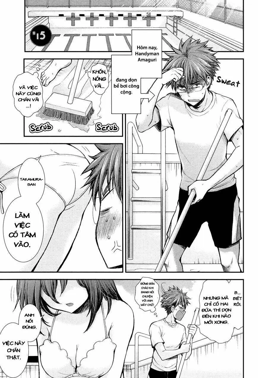 Henjo - Hen Na Joshi Kousei Amaguri Chiko Chapter 15 - Trang 4