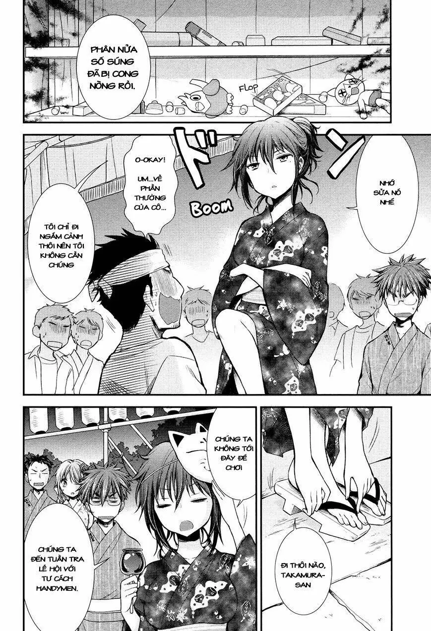 Henjo - Hen Na Joshi Kousei Amaguri Chiko Chapter 16 - Trang 7